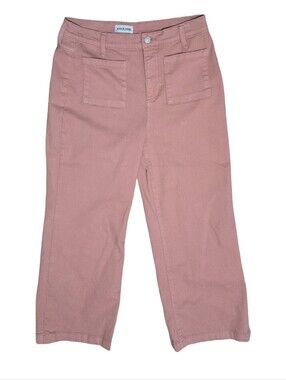 Sneak Peak Cropped Wide-Leg Jeans Size 29